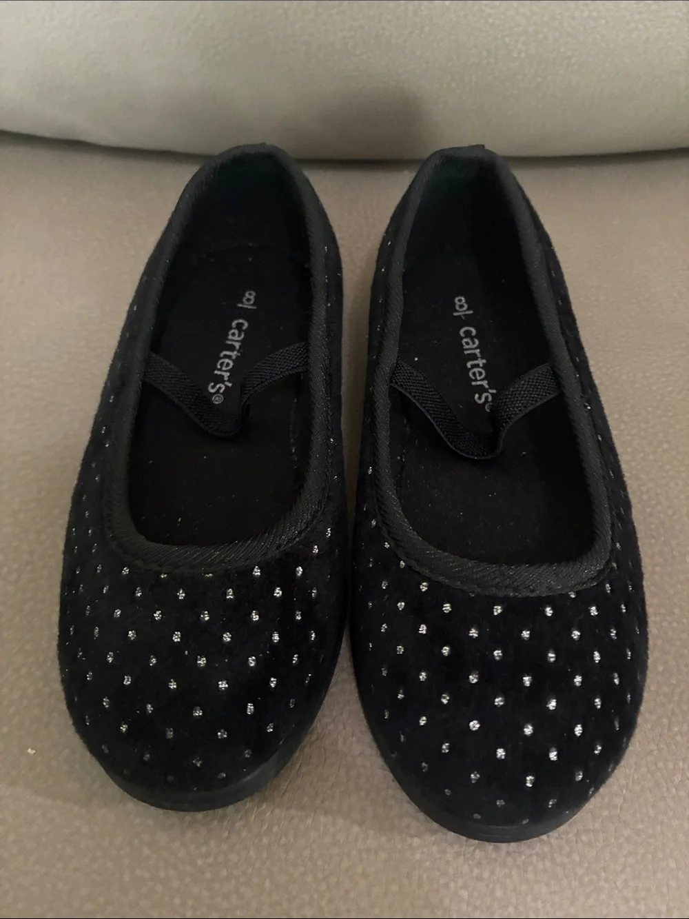 Carter's Black Girls Sparkle Mary Jane Flats